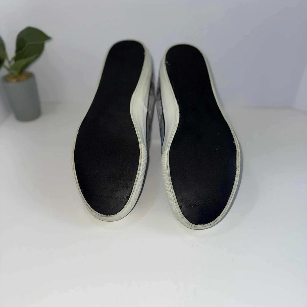 Sperry Top-Sider Gray‎ Malin Beach Print Sneakers Men's Size 8M Casual Shoes
